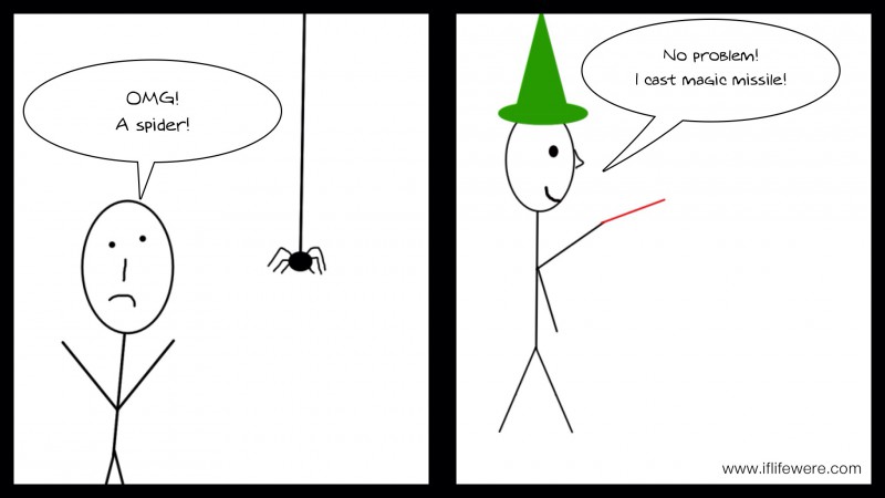 Comic #1: Spiders!